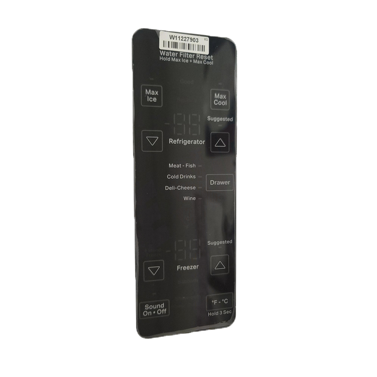W11330486 - Genuine OEM Whirlpool Refrigerator User Interface Assembly